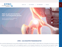 Tablet Screenshot of eprd.de